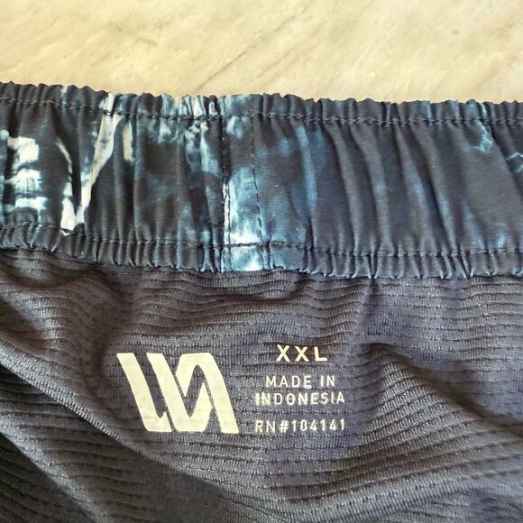 VRST Men's Indigo Craft Blue Resort Slim Fit Shorts/Liner/Swim/Golf 5” XXL NWT - Picture 4 of 8